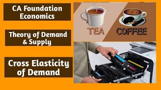 17. Ch 2 Unit 1- Cross Elasticity of Demand- CA Foundation Business Economics