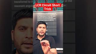 Angular frequency in LCR circuit short trick #neet #shorts #short #physics
