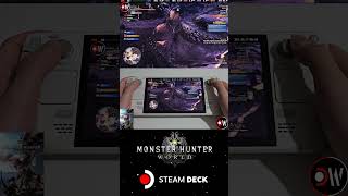 Monster Hunter World Steam Deck SteamOS: Handheld Gameplay