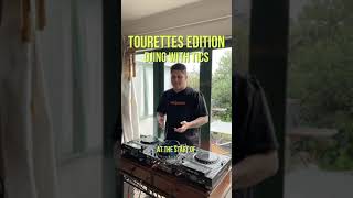 DJING WITH TOURETTES SYNDROME WITH @UNCLETICS 💿 #shorts #music #dnb