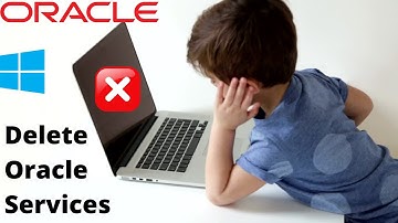 Shortcut to Delete All Oracle Database services from Windows 😋