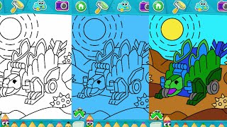 Painting : Robots (Kids Painting Games) screenshot 1