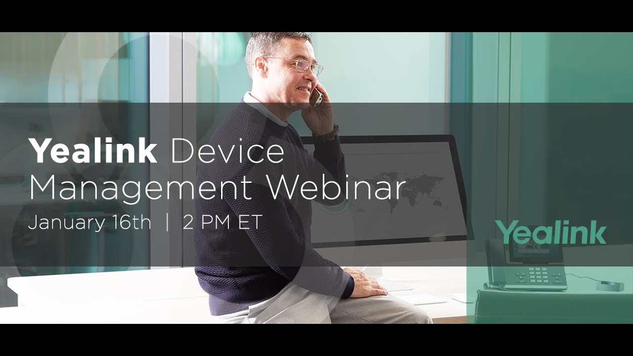 Yealink Device Management Platform & YMCS Webinar - YouTube