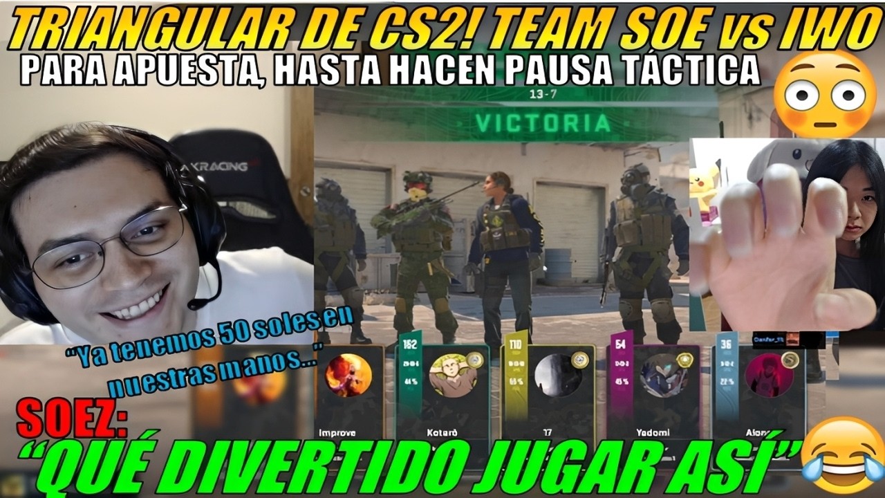 🔥TRIANGULAR | GAME 1 | TEAM MATTHEW vs TEAM IWO | MAPA: DUST II 🔥