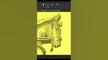 artcam | how to make 3d horse | image to 3d | dekh dekh kar sikho