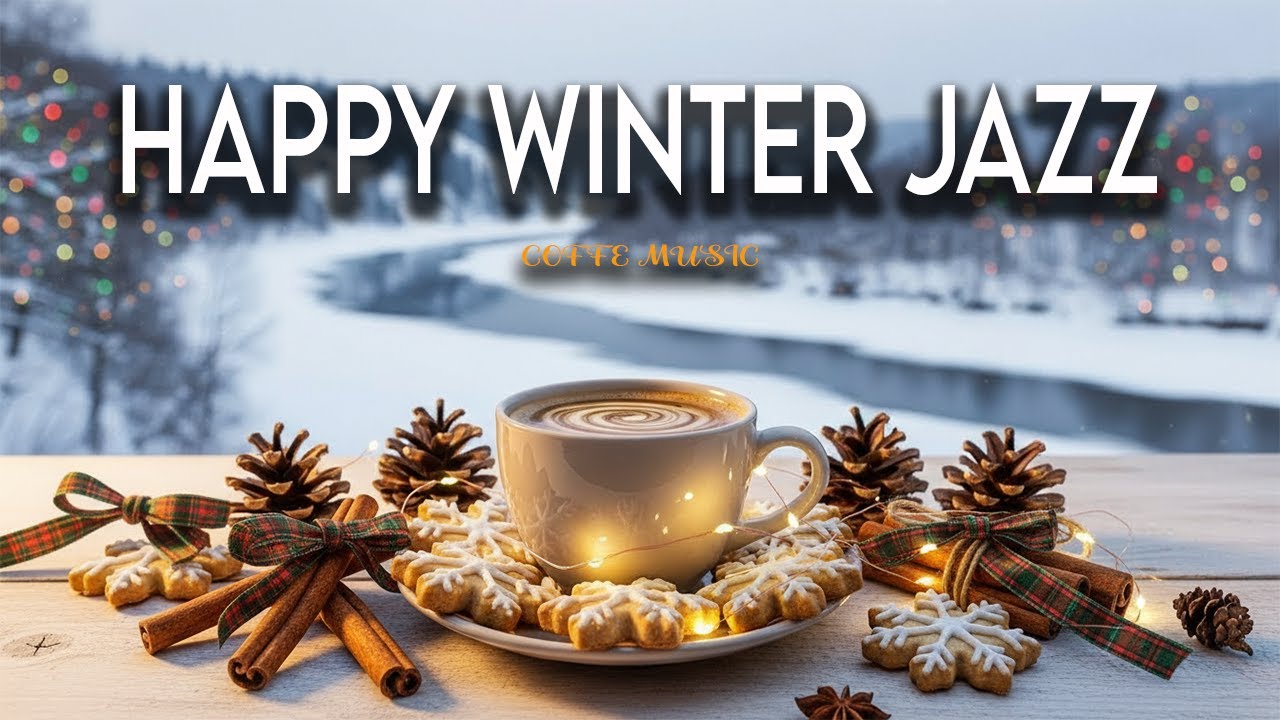Happy Winter Jazz ☕Feeling Relaxing Coffee Jazz Music and Positive Bossa Nova Piano for Great moods