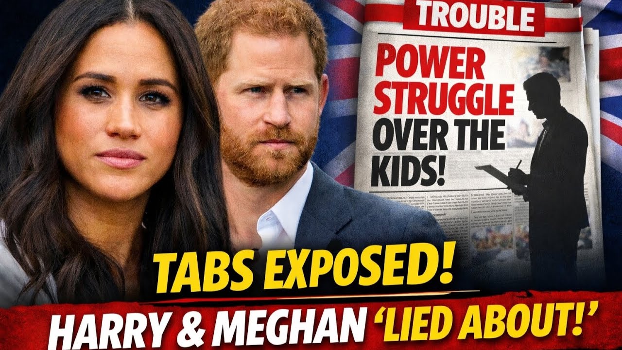 UK Tabs EXPOSED as They Push “Power Struggle” Lie About Harry and Meghan’s Kids
