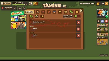 new update in taming io