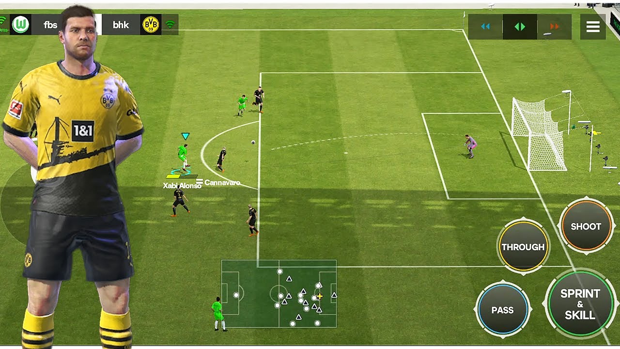 Ronaldo & Xabi Alonso First Touch Top Corner Goal - EA Sports FC 24 FIFA Mobile