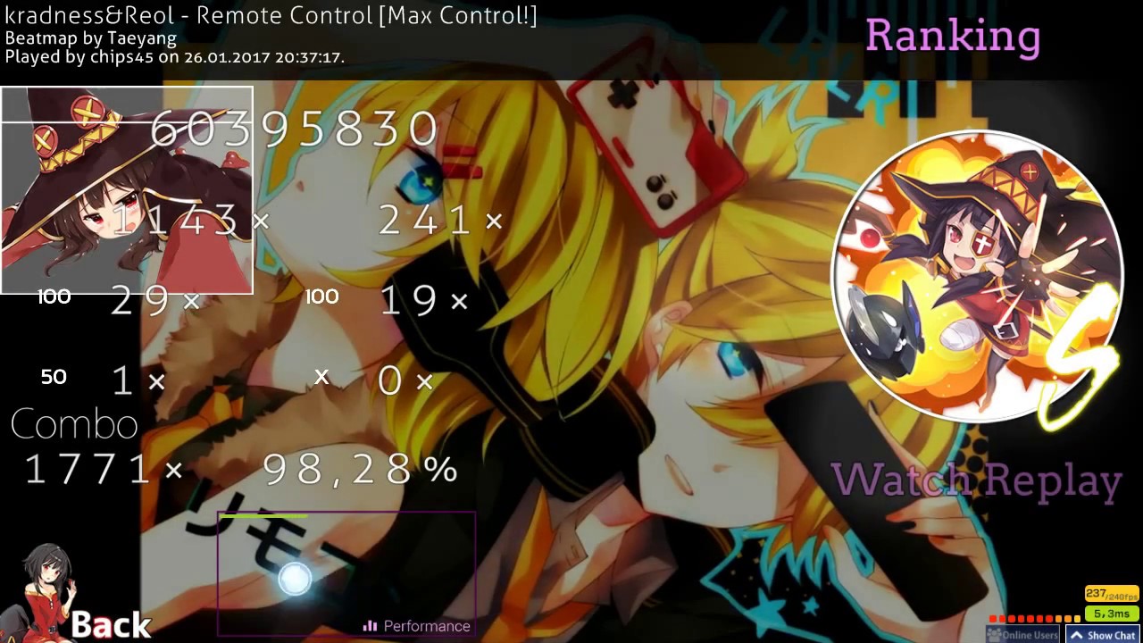 kradness&Reol - Remote Control (Max Control!) 98.28%