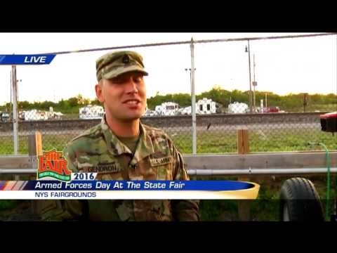 Lisa Spitz Live at Army Dunk Tank at NYS Fair 9/1/16
