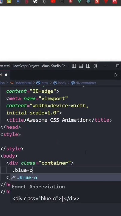 How to create css to animation #codinglanguages - YouTube