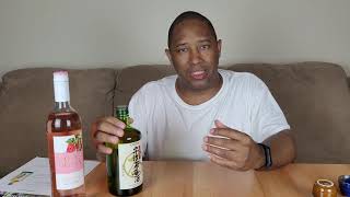 Love Olivia Watermelon Wine and CHOYA Uji Green Tea Umeshu