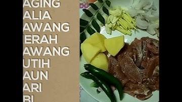Kari Daging Paling sedap dan mudah