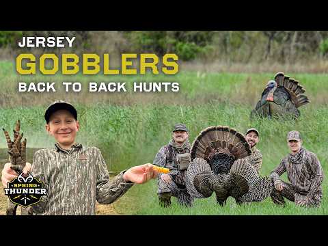 Epic Turkey Hunts Back to Back | New Jersey Turkey Hunting | Spring Thunder