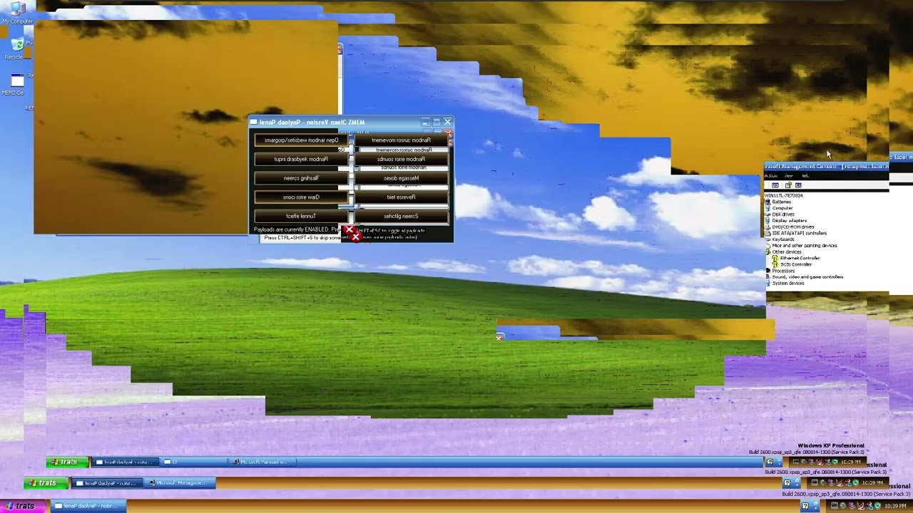 Running Memz on Windows XP Media Center Edition - YouTube