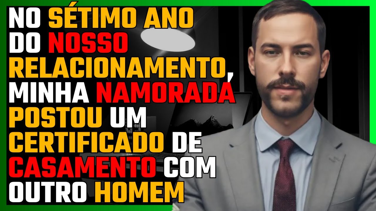 No sétimo ano da nossa relação, a minha namorada publicou um certificado de casamento com outro homem. Olhei para a fotografia e disse calmamente que estávamos terminados. Ela chamou-me...
