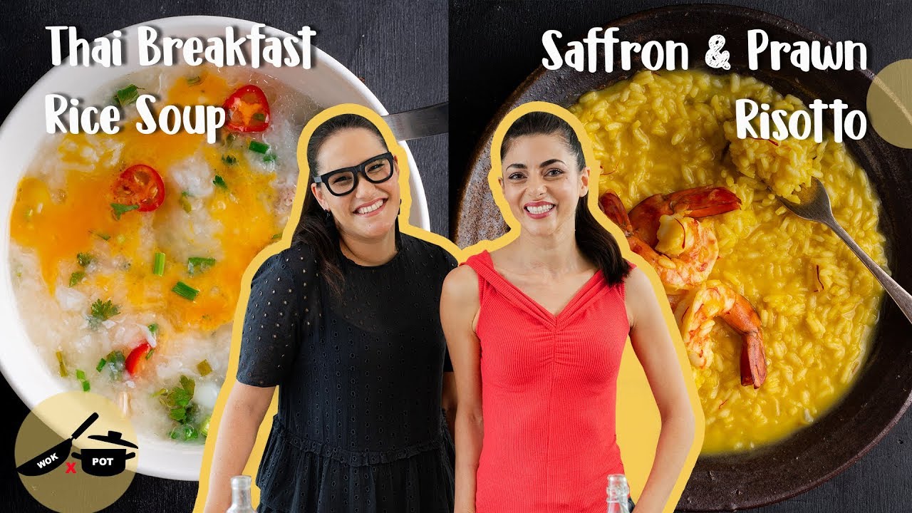 Marion & Silvia Classic Italian Risotto & Thai Breakfast Rice Soup