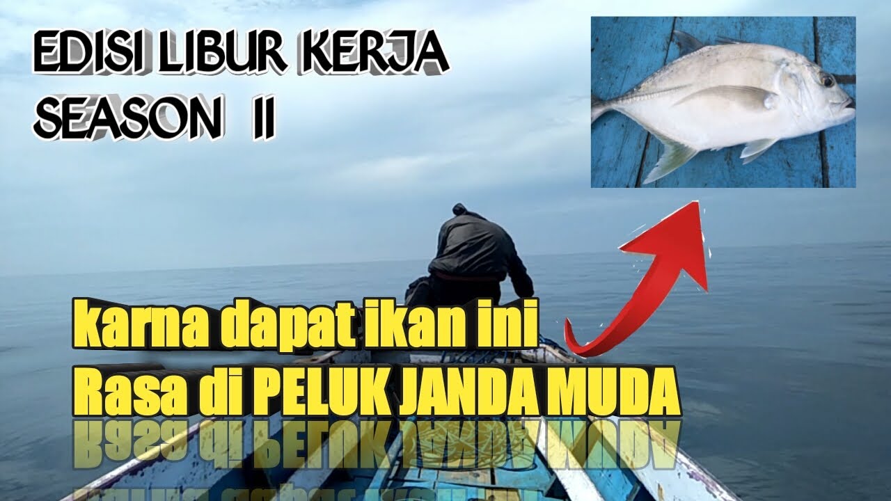 Tidak menyangka teman narik ikan GT