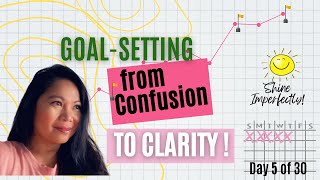 How to SET Clear GOALS in 2024? vid5/30