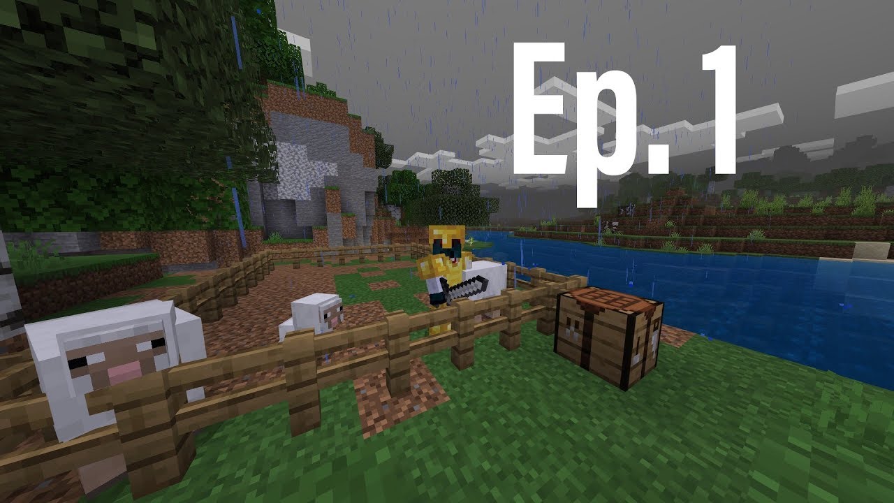 Minecraft Survival Ep. 1 - Getting Started - YouTube
