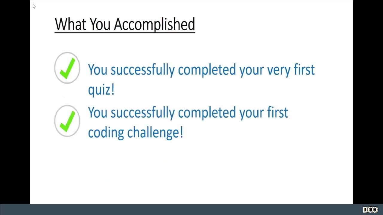 Section Review | Python Programming Course for Beginners