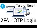 2FA - OTP Login in Laravel | Write Test for Email Sending