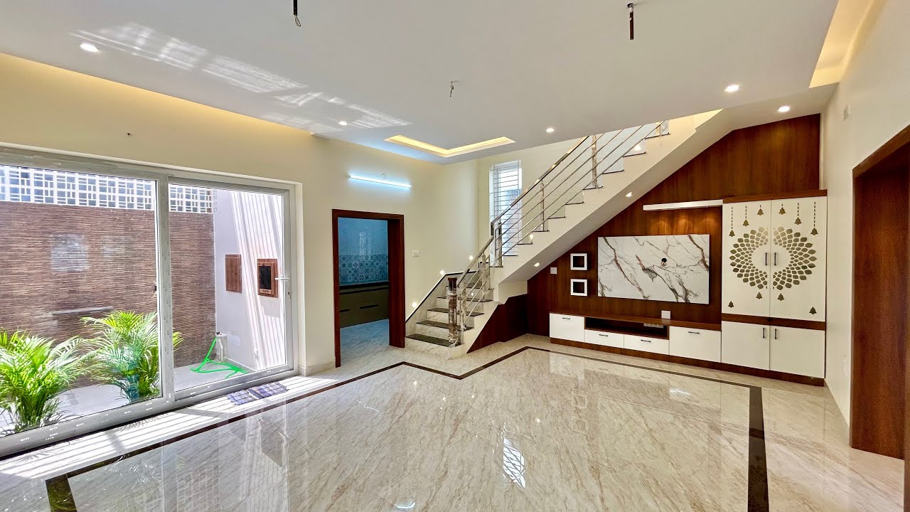 Indoor Garden Space உடன் அழகிய 3BHK வீடு விற்பனைக்கு🏡 Duplex House |  Epi-1289