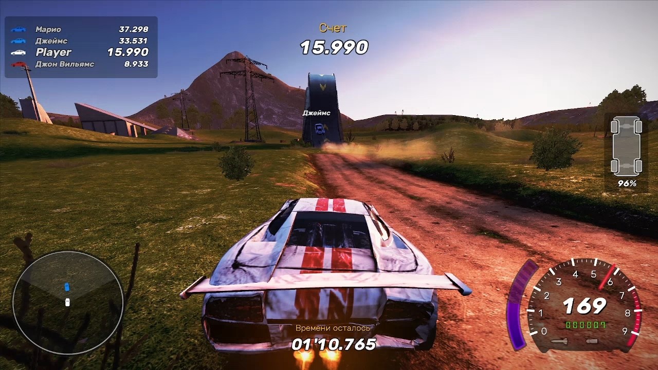 CrashDay: Redline Edition (2017) ➤ Тачки, пушки, рок-н-ролл ● Windows 10