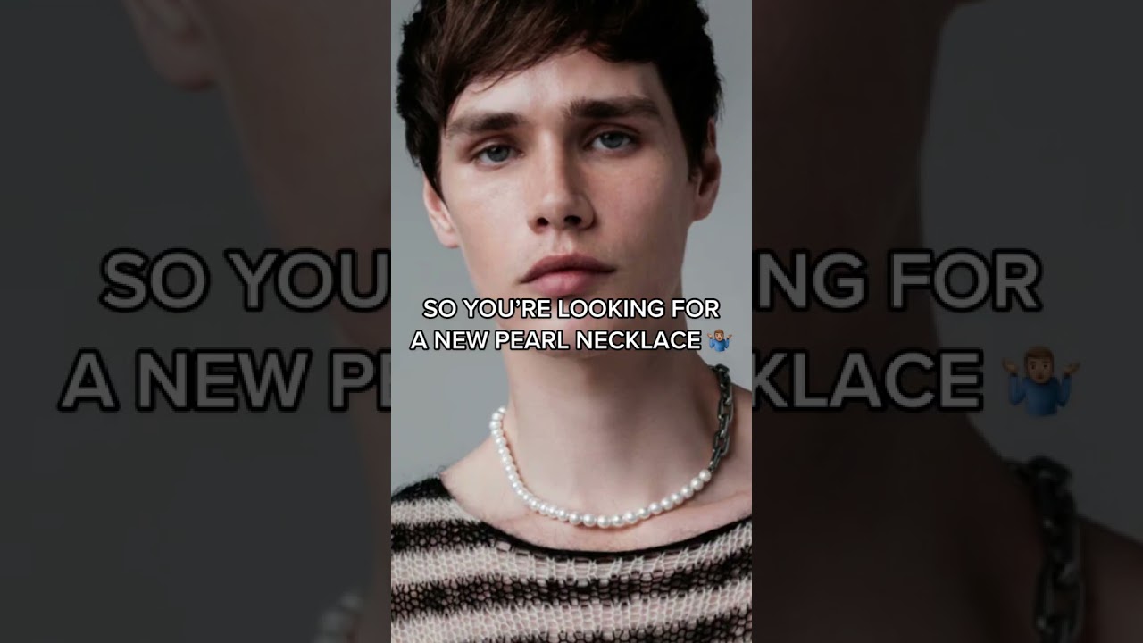 time to try the best mens Pearl necklaces 😈