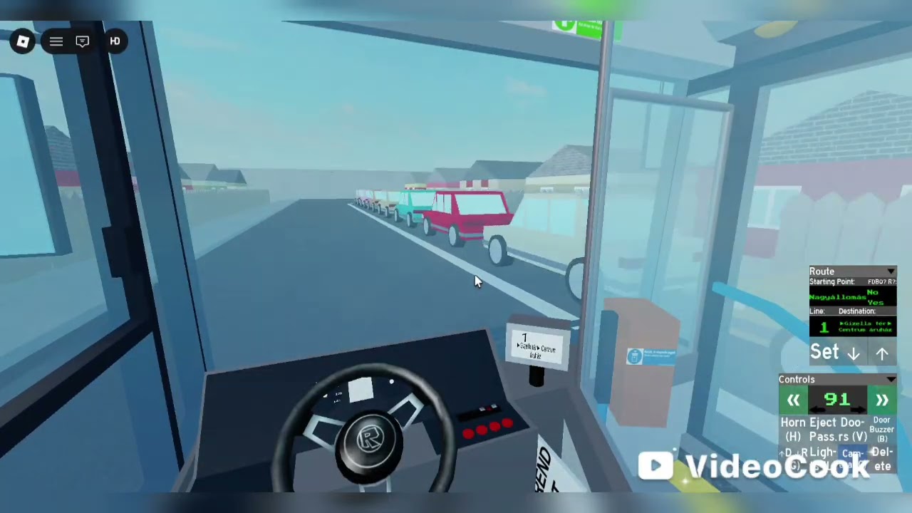 Utazás ZsombXel 369.rész 1-es busz Nagyállomás - Centrum áruház (NNE-068)