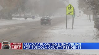 All-day plowing and shoveling for Tuscola County residents