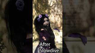 before slowdive vs after falling in love with slowdive #slowdive #goth #gothgirl #gothic #shoegaze