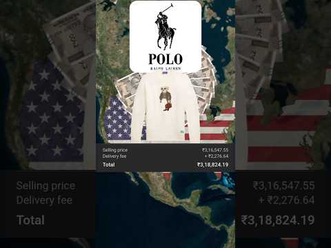 India vs other countries popular luxury clothing brand | 3D map animation