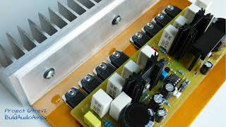 BuildAudioAmps   A 208-watt audio power amplifier project.