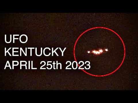 GIANT CRAFT SPOTTED IN KENTUCKY SKY - April 25th 2023 - ufo uap tr3b