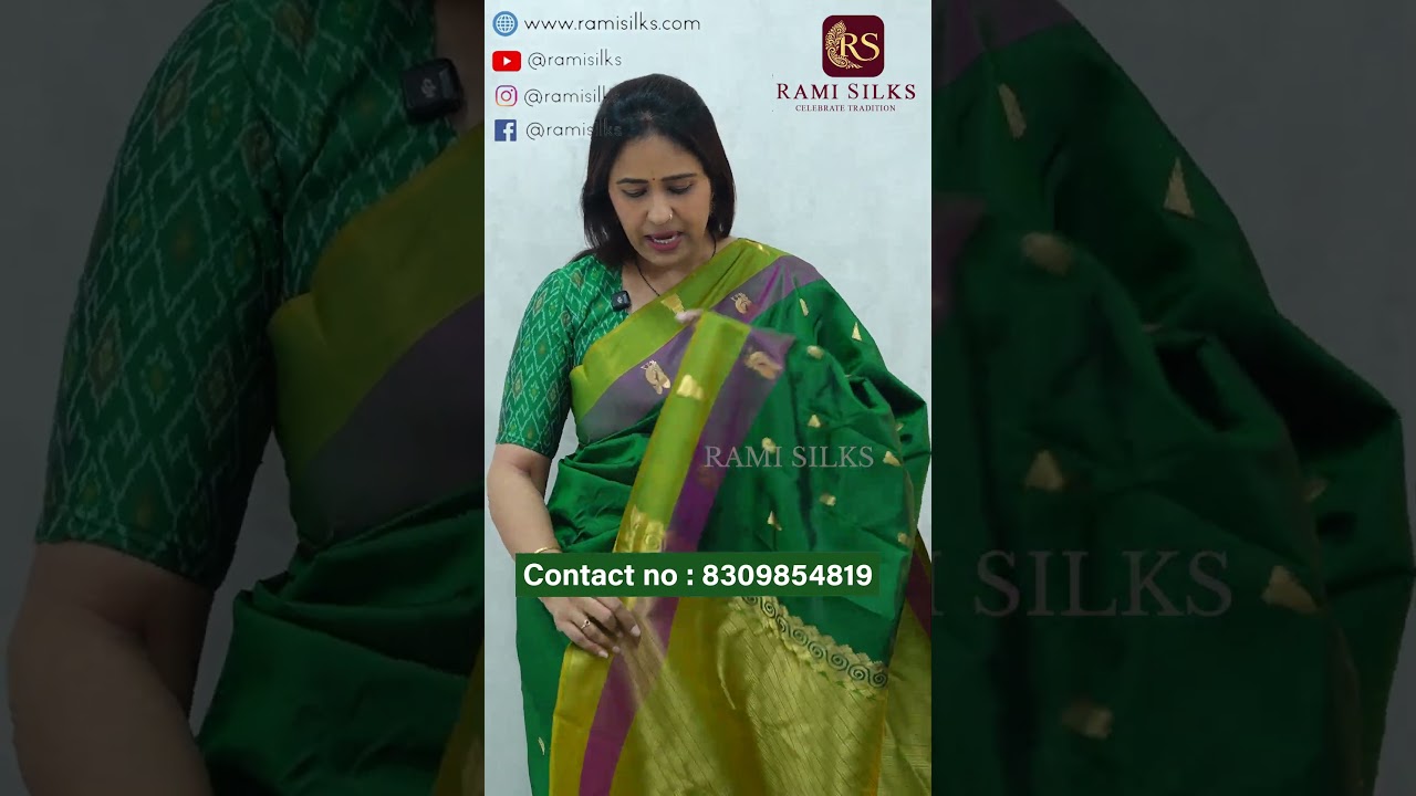 Kanchi Arni Pure Silk Sarees | Silk Mark Certified || Rami silks