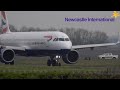 British Airways | A321 NEO | Arrival And Departure | Newcastle Airport
