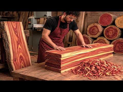 What Happens When Bamboo Tubes, Colorful Foam & Rough Wood Come Together? The Result Is Incredible!