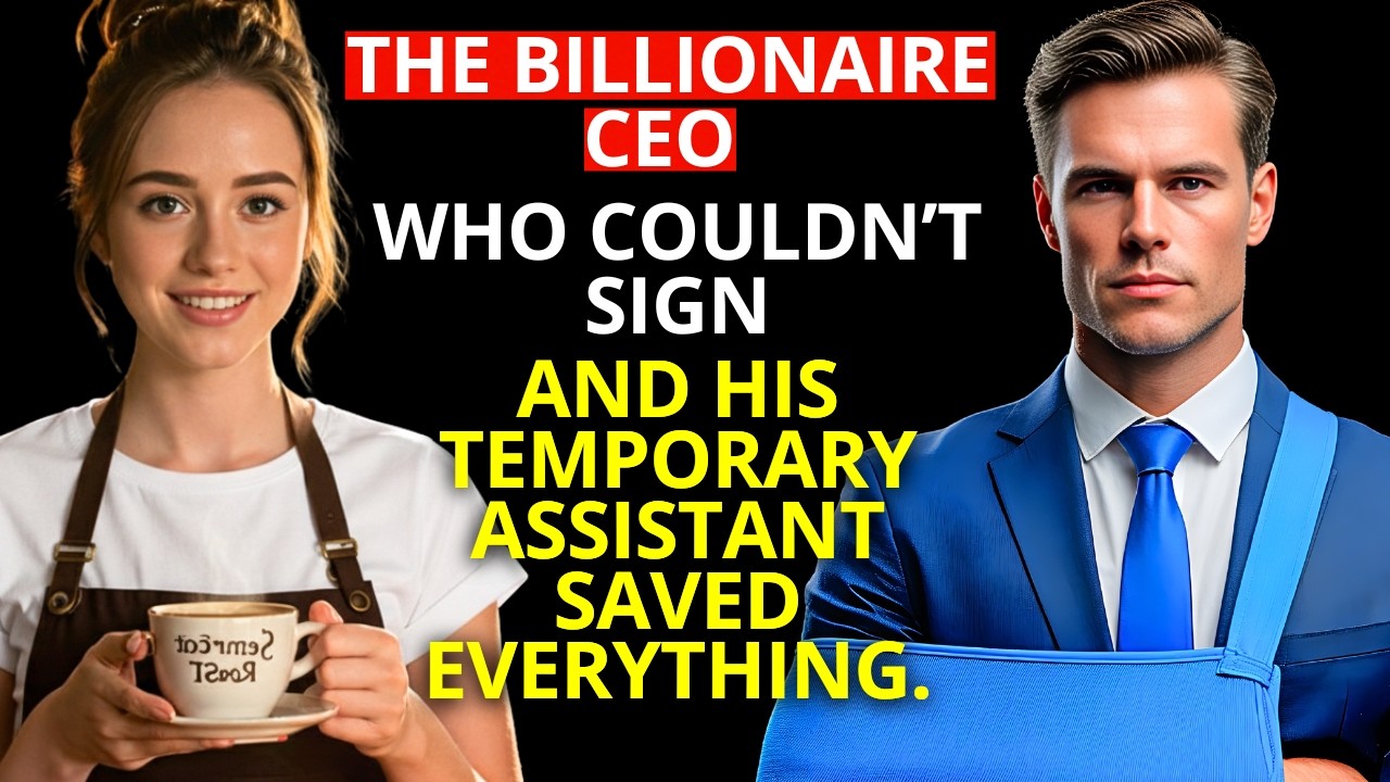 THE BILLIONAIRE CEO WHO COULDN’T SIGN — AND HIS TEMPORARY ASSISTANT SAVED EVERYTHING