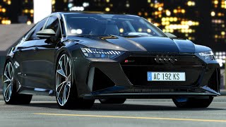 Assetto Corsa: Audi RS7 / Cinematic / Akina drive / Car Mod screenshot 3