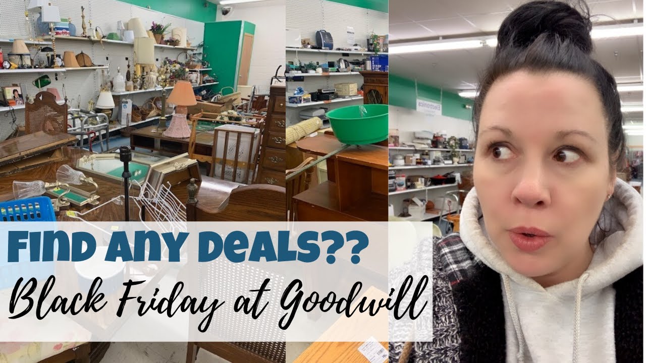 Thrifting At Goodwill On Black Friday - YouTube