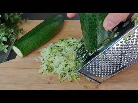 Basta grattugiare 2 zucchine !! Non ho mai cucinato una cena così deliziosa!