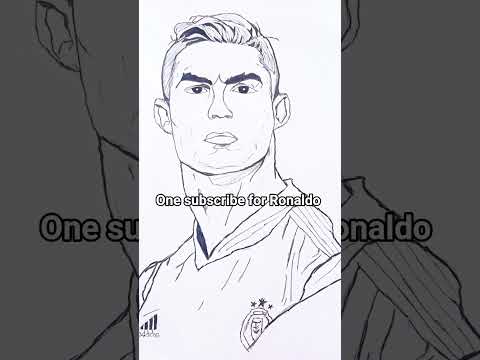 Ronaldo drawing #ronaldo #viral #shorts