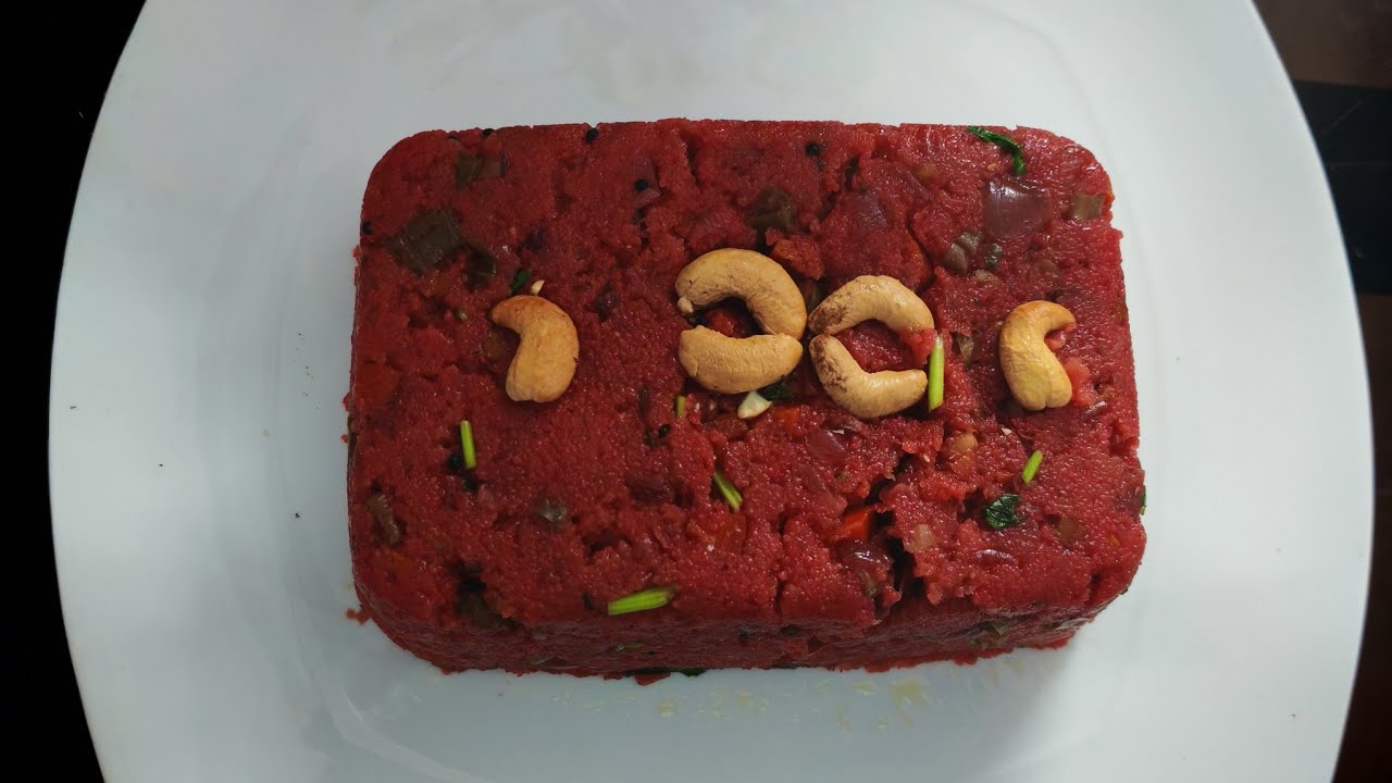 കളർഫുൾ ബീറ്റ്റൂട്ട് റവ ഉപമാവ് 🥰🍲Tasty/Healthy colourful upma🥰👍Beetroot /Rava