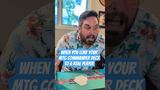 In Magic the Gathering Casual Commander, often times "doing the thing" is the only win you need #mtg