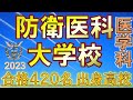 【祝】防衛医科大学校・医学科 合格者の出身高校一覧【2023年入試版】