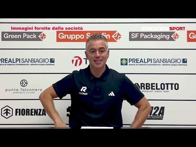 Ai microfoni dell'Ufficio Stampa Rucker coach CAMPANELLA