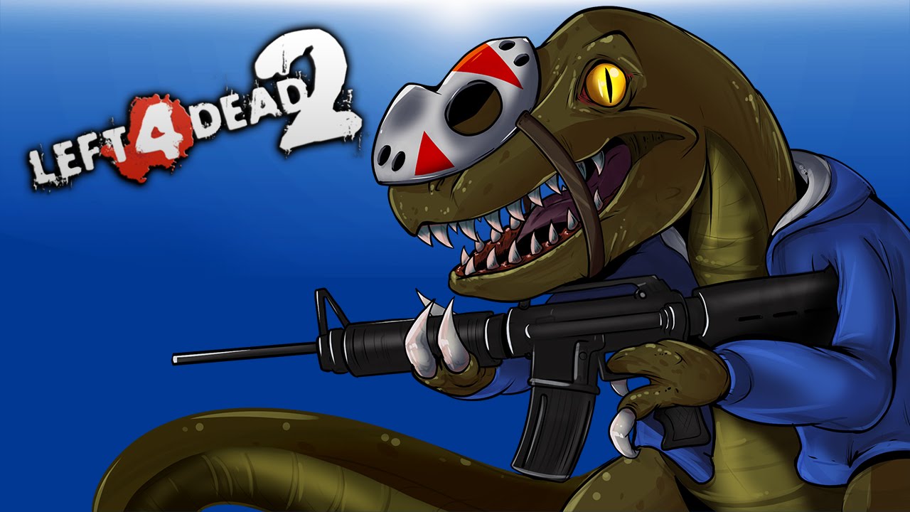 Left 4 Dead 2 - Raptors VS Teletubbies! (Mods) Part 1 of 2