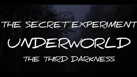 The Secret Experiment - UNDERWORLD (Lyric Video)